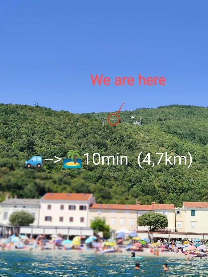 Pocitniska Hisa Morski Pogled Moscenicka Draga Holiday home